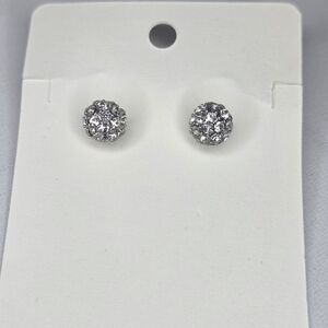 Elegant Silver Stud Earrings